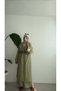 MAAR 100% Cotton MUSLIN SET - KHAKI - 2