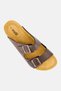 Men Slip On Cork Sandals, Brown - 3