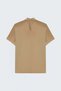 Batwing Sleeve Loose-Fit Blouse - Camel - 4