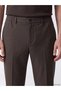 Özmarka New Season Brown Regular Fit Gabardine Men's Trousers - 3