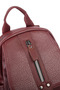 Women's Convertible Backpack and Shoulder Bag - Burgundy Victoria - 2