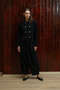 Knit Jacket with Black Button Details - 2