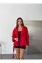 Premium Trend Mock Neck Tie-Detail Cashmere Jacket - 2