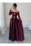 Maxi dress, cherry red - 3