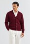 Men’s, V-neck, Button-front, with knitted details, Regular Fit, Knit Cardigan - 3