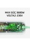 IPW-46S5 Black 5-Outlet Power Strip with Current and Voltage Protection | 5-Meter Cable, 3680W, 16A, Child-Safe - 3