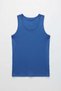 5-Pack 100% Cotton Jersey Classic Men's Tank Tops - Gingham Pattern, Comes with a Free Unisex Band - 7