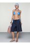 3/4 pants, blue