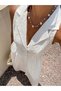 Rochie maxi, alb - 3