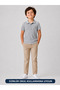 17510-26 Unisex Kids' Short-Sleeve Polo Collar School T-Shirt, true to size, Ages 6–14 - 5