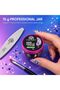 Global Fashion Aurora Sparkle Builder Gel for Nails 15g, Holographic Glitter Nail Extension Gel with Sparkling Flakes, UV LED Gel for Nail Art, Overlays & Strengthening, HEMA & TPO Free, 11 - 8