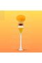 Vegan Nail Dust Brush - Wine Glass Shape - Effortless Dust Removal for Acrylics, Glitters & Dips | Soft Bristles | Cruelty-Free Manicure Tool | Easy to Clean | Yellow - 4
