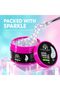 Global Fashion Aurora Sparkle Builder Gel for Nails 15g, Holographic Glitter Nail Extension Gel with Sparkling Flakes, UV LED Gel for Nail Art, Overlays & Strengthening, HEMA & TPO Free, 03 - 2