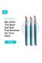 Flat Nail Brush for UV Gel Polish - Create Stunning Nails at Home with | (Set) - 6