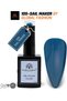 Black Elite Gel Nail Polish 105 Sail Maker (Denim Blue), 15ml - Soak Off UV LED Gel Polish, Long-Lasting High Gloss Colour for Salon and Home Manicure - 3
