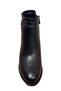 628 Genuine Leather Zip-Up Short-Heeled Boots 'HEEL 4 CM' - 4