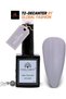 Black Elite Gel Nail Polish 072 Decanter (Lavender Grey), 15ml - Soak Off UV LED Gel Polish, Long-Lasting High Gloss Colour for Salon and Home Manicure - 3