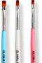 Nail Art Brush Kit with Flat Gel Polish Art Brushes Set for All Your Nail Art Needs | | (Flat Set 2), 18 x 1.50 x 0.70 cm - 5