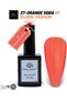 Black Elite Gel Nail Polish 027 Orange Soda, 15ml - Soak Off UV LED Gel Polish, Long-Lasting High Gloss Colour for Salon and Home Manicure - 3
