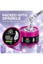 Global Fashion Aurora Sparkle Builder Gel for Nails 15g, Holographic Glitter Nail Extension Gel with Sparkling Flakes, UV LED Gel for Nail Art, Overlays & Strengthening, HEMA & TPO Free, 01 - 2