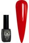 Black Elite Gel Nail Polish 191 Classic Red, 8ml - Soak Off UV LED Gel Polish, Long-Lasting High Gloss Colour for Salon and Home Manicure