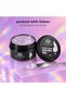 Global Fashion Starry Night Builder Gel for Nails 15g, Holographic Glitter Nail Extension Gel with Sparkling Flakes, Self Levelling UV LED Builder Gel for Nail Art, Overlays & Strengthening, 02 - 6