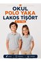 17510-26 Unisex Kids' Short-Sleeve Polo Collar School T-Shirt, true to size, Ages 6–14