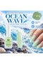Global Fashion Ocean Wave Blooming Liquid 12ml, Bubble & Lace Nail Art, 02 - 2