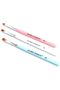 Nail Art Brush Kit with Oval Gel Polish Art Brushes Kit for All Your Nail Art Needs | | (Oval Kit 2), 18 x 1.50 x 0.70 cm - 2