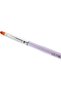GLOBAL FASHION Oval Gel Nail Brush - Professional Nail Art Brush Set (3 Pcs) - Acrylic & Gel Polish Application - (#6) - 3