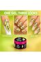 Global Fashion Aurora Sparkle Builder Gel for Nails 15g, Holographic Glitter Nail Extension Gel with Sparkling Flakes, UV LED Gel for Nail Art, Overlays & Strengthening, HEMA & TPO Free, 10 - 7