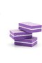 50PC Mini Nail Art Buffer - Salon-Quality Nails at Home | - (PURPLE) - 2