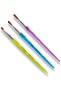 Nail Art Brush Kit with Flat & Oval Brushes for All Your Nail Art Needs | | (Flat Kit 1)