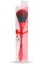 Nail Dust Removal Brush | Premium Effortless Vegan for Acrylic and Gel Nails | Manicure & Pedicure Clean Up Tool | Soft Bristles | Cruelty-Free | Eco-Friendly | Red - 3