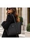 Women's Large Shoulder Bag: Zipper-Closure, Lined, Spacious, Stylish Everyday Handbag - 2