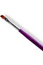 Nail Art Brush Kit with Flat Synthetic Gel Polish Art Brush for All Your Nail Art Needs | | (Flat Synthetic1#8) - 5