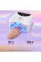 Global Fashion Starry Night Builder Gel for Nails 15g, Holographic Glitter Nail Extension Gel with Sparkling Flakes, Self Levelling UV LED Builder Gel for Nail Art, Overlays & Strengthening, 01 - 8
