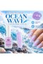 Global Fashion Ocean Wave Blooming Liquid 12ml, Bubble & Lace Nail Art, 04 - 2