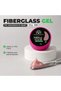 Global Fashion Fiber Builder Gel for Nails 15g, Fiberglass Reinforced Gel for Nail Extensions, Strengthening & Repair, Medium Viscosity UV LED Nail Sculpting Gel, HEMA & TPO Free, 08 - 7
