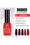 Global Fashion Cherry Rubber Color Base Gel Polish, 8ml - Self-Leveling, Strengthens Nails, Perfect Adhesion, High Bonding Strength for Long-Lasting Results (Terracotta Treasure (05), 8ml) - 3
