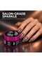Global Fashion Aurora Sparkle Builder Gel for Nails 15g, Holographic Glitter Nail Extension Gel with Sparkling Flakes, UV LED Gel for Nail Art, Overlays & Strengthening, HEMA & TPO Free, 12 - 3