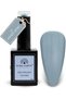Black Elite Gel Nail Polish 077 Ashen Wind (Blue Grey), 15ml - Soak Off UV LED Gel Polish, Long-Lasting High Gloss Colour for Salon and Home Manicure