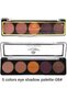 5-Color Eye Shad Palette - Long-Lasting Matte and Shimmer Shades, High Pigment, Blendable Makeup Palette for Day & Night Looks | (PALETTE 8) - 2