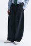 Balloon Fit Striped Pants - 3