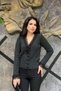 V-Neck Cardigan with Lace Collar and Sleeves SUN648