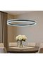 Black Ceiling Chandelier - Round 80 cm - 2