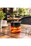 pamit home 2-piece set - glass jar with lid, glass ashtray - 3