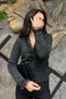 V-Neck Cardigan with Lace Collar and Sleeves SUN648 - 2