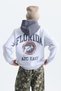 Oversize printed hooded sweatshirt - 4