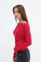 Kayık Yaka Basic Blouse B1888 - 5